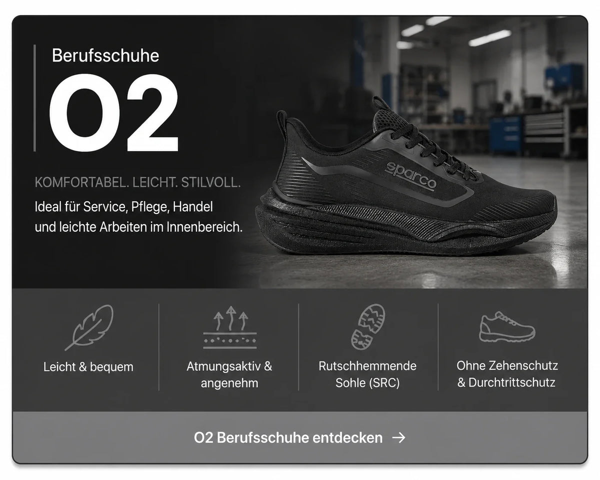 O2-Berufsschuhe