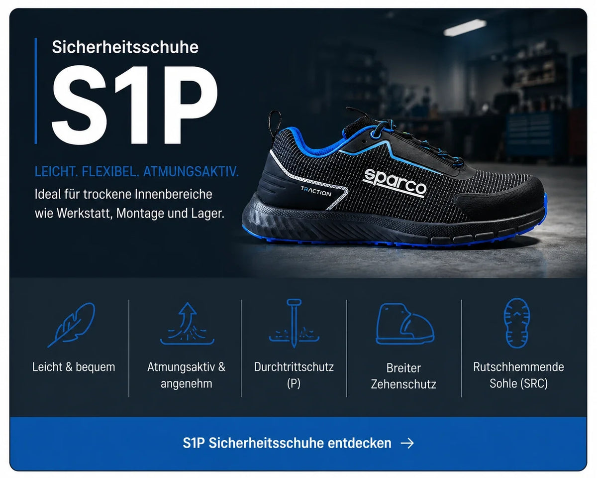 S1P-Sicherheitsschuhe